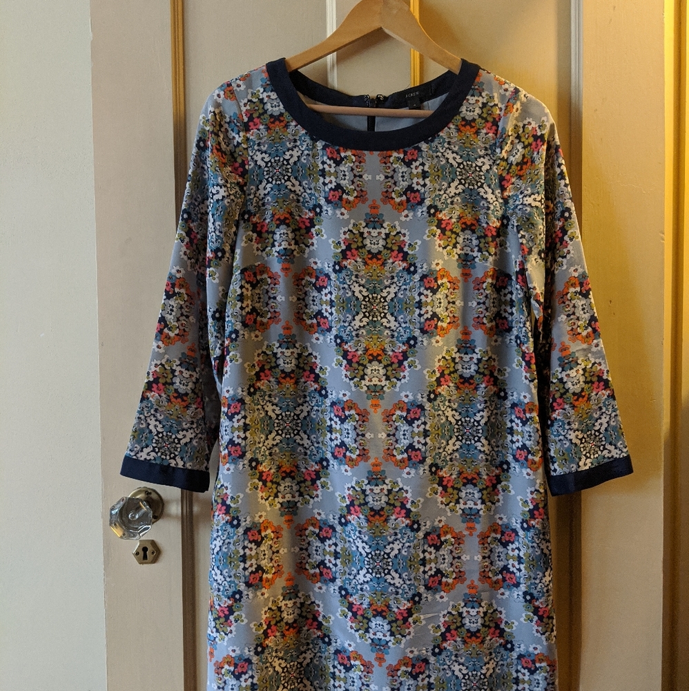 J. crew silk shift